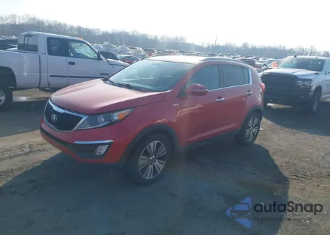 2014 Kia Sportage Ex z USA, uszkodzony, nr VIN KNDPCCAC3E7603071